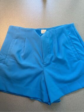 a new day Bright Blue High Waist Tailored Shorts